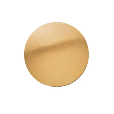 Goldener, dünner Untersetzer, 20 cm