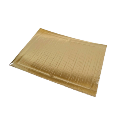 Placemat thick gold 20x30cm