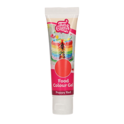 Gel color Fun Cakes Poppy Red 30g