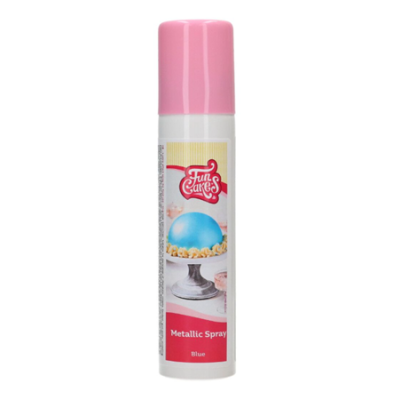 Barva ve spreji metalická modrá 100 ml