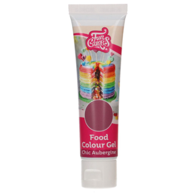 Fun Cakes Chic padlizsánszínű gélfesték 30g