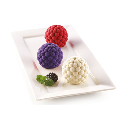 Silikomart mold Blackberry 3D