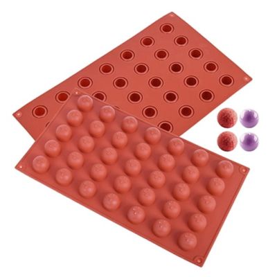 Silicone mini ball mold 35 pcs