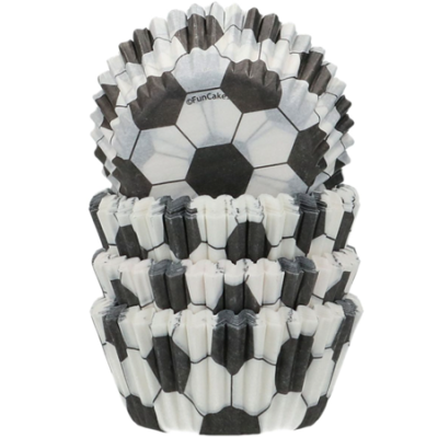 Košíčky mini papierové  futbal 100 ks