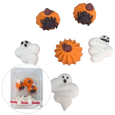 Halloween - duch a tekvica 6 ks