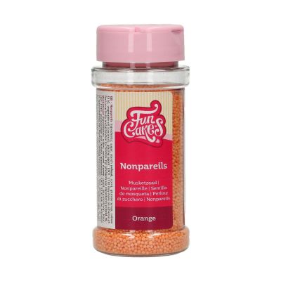 Posyp mák oranžový Nonpareils 80g