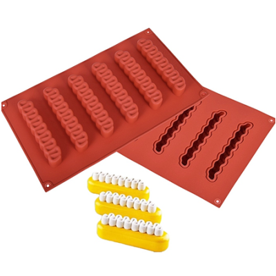 Silicone mold for one portion FALA 6 pcs