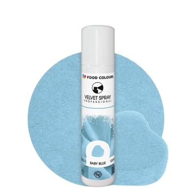 Spray do zamszu w kolorze jasnoniebieskim 100 ml Barwniki spożywcze