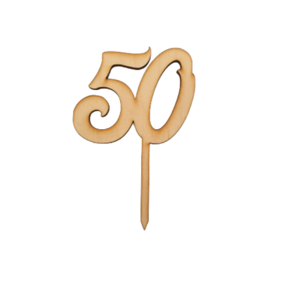 Nut Nummer 50 Holz