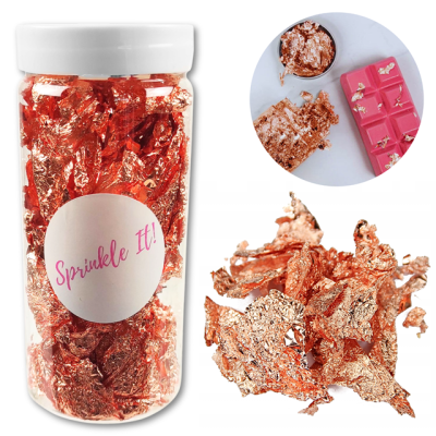Rose gold flakes 2g