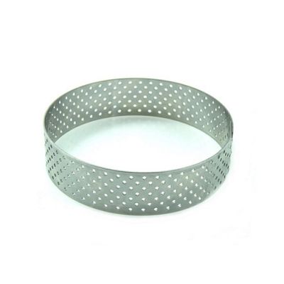 Form for tartlets, perforated, metal circle 5 cm