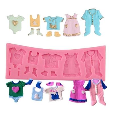 Forma silikón detské oblečenie