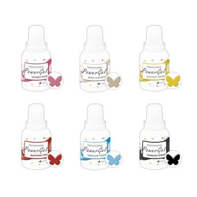 Sada gélových farieb extra 6 x 20g