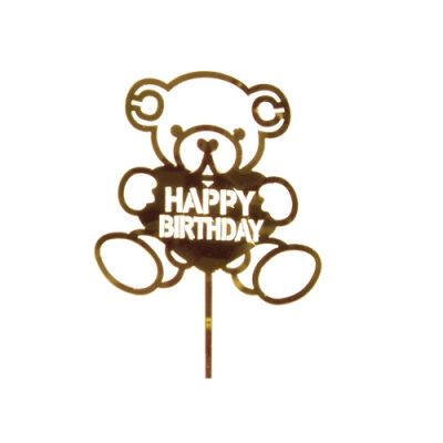 Prägung - Macko Happy Birthday golden