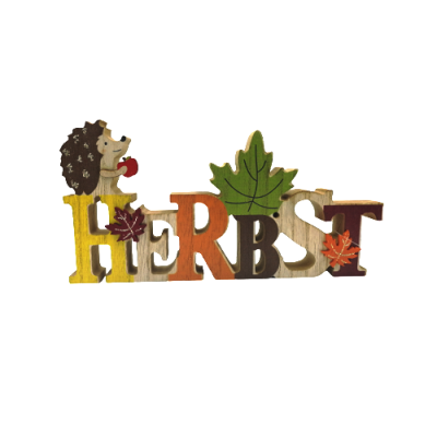 Podzimní dekorace Herbst s lístečky