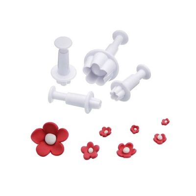 Vykrajovátka květ mini sada 4 ks