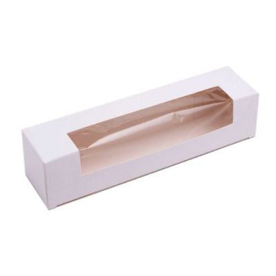 Krabička na makrónky na 10 ks biela 1 ks