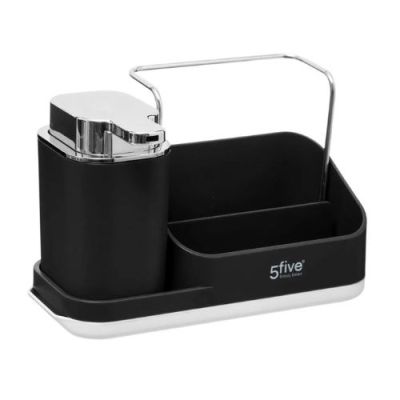 Detergent dispenser with organizer