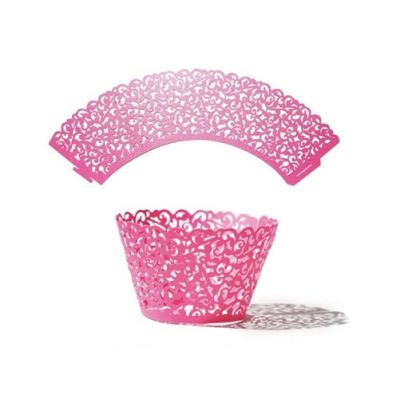 Edge for muffins pink 10 pcs