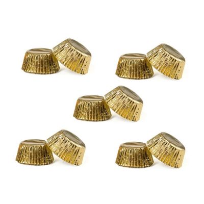 Arany papírpoharak 32x22 mm 100 db