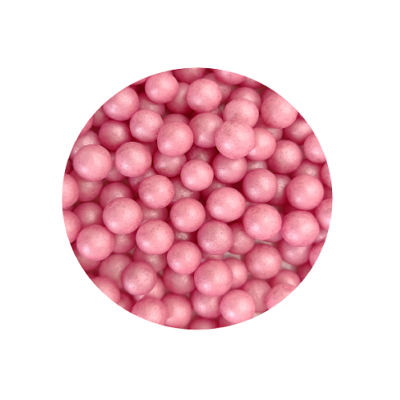 Rosa Erbsen 7 mm 60 g darüberstreuen