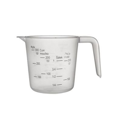 Műanyag mérőpohár 0,25 l