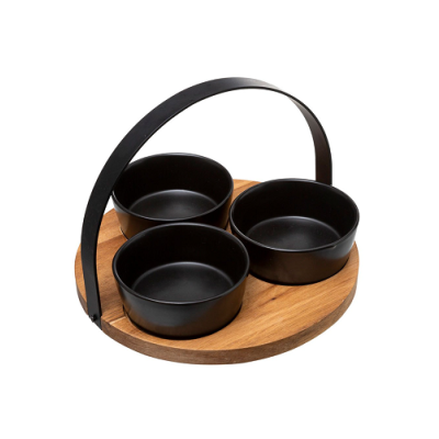 Podnos s 3 miskami