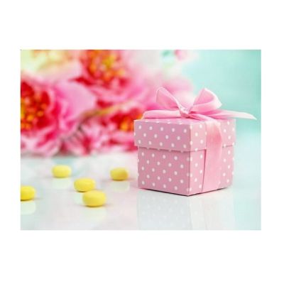 Rózsaszín desszertes doboz 10 db