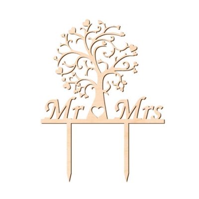 Herr und Frau unter dem Holzbaum