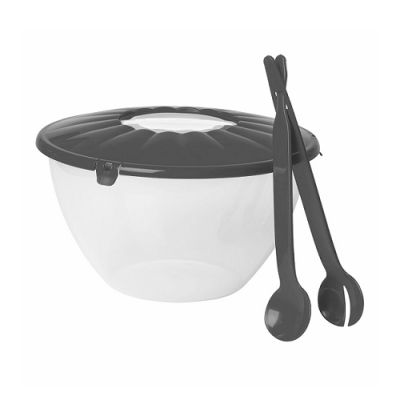 Miska na šalát s lyžicami 31 cm
