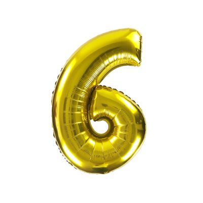 Golden balloon 106 cm no. 6