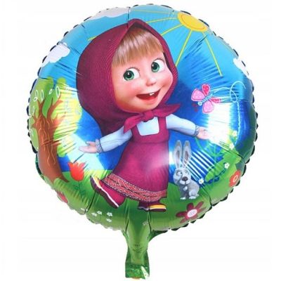 Balón fóliový Máša so zajačikom