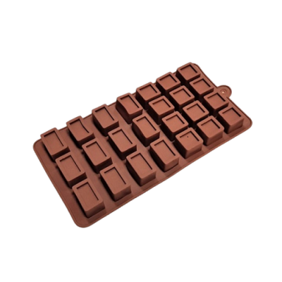 Mold silicone for praline cubes 21 pcs