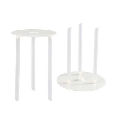 26 cm Matte und Rohre zum Festigen des Kuchens