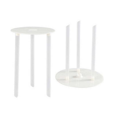 Podložka 9 cm a trubičky na spevnenie torty