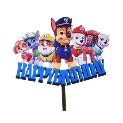 Alles Gute zum Geburtstag Paw Patrol-Stempel