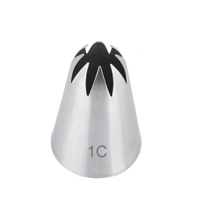 Zdobící špička 8 cípů uzavřená 1C