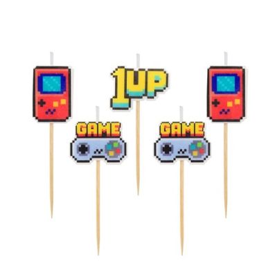 Minecraft Kerzen 5 Stk