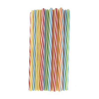 Slamky plastové farebné 50 ks