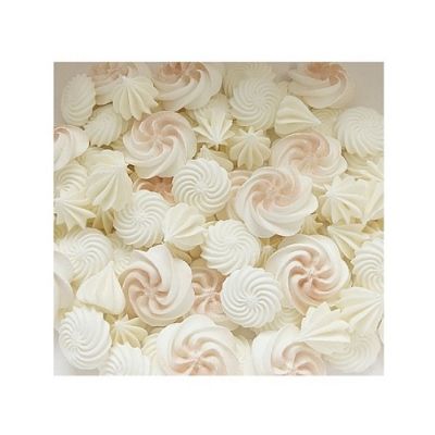 Weißgold-Baiser 6 Stk