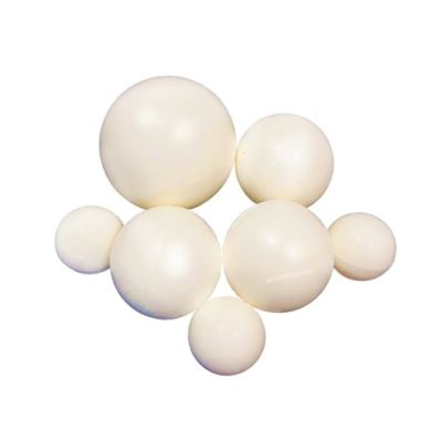 Schokoladencremekugeln in verschiedenen Größen