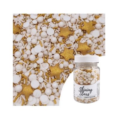 Streuperlen leuchtende Sterne 70g