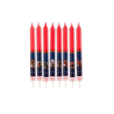 Kerzen Spiderman 8 Stk