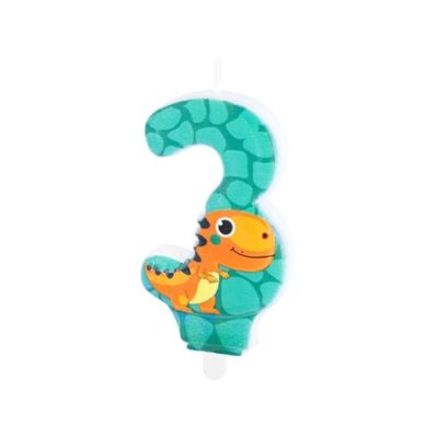 Kerze Dinosaurier Nr. 3