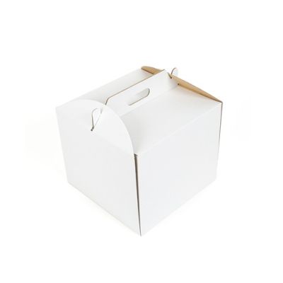 Krabička na tortu s rúčkami 30 x 30 x 25 cm