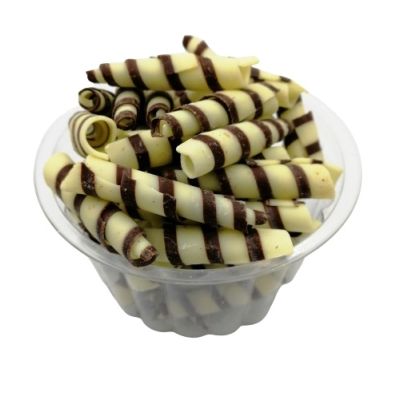 Dekorációs csokoládé twister 100 g