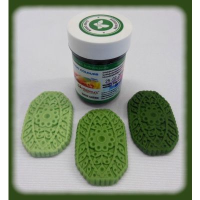 Farba gélová Food Colours dark green 35g