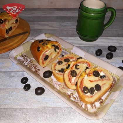 Glutenfreier italienischer Brotstrudel