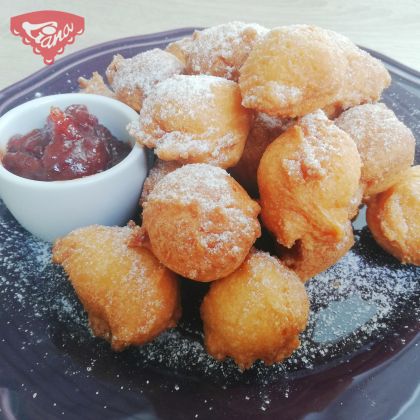 Glutenfreie Minibällchen ohne Sauerteig