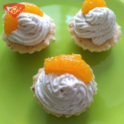 Glutenfreie Cupcakes mit Kastaniencreme